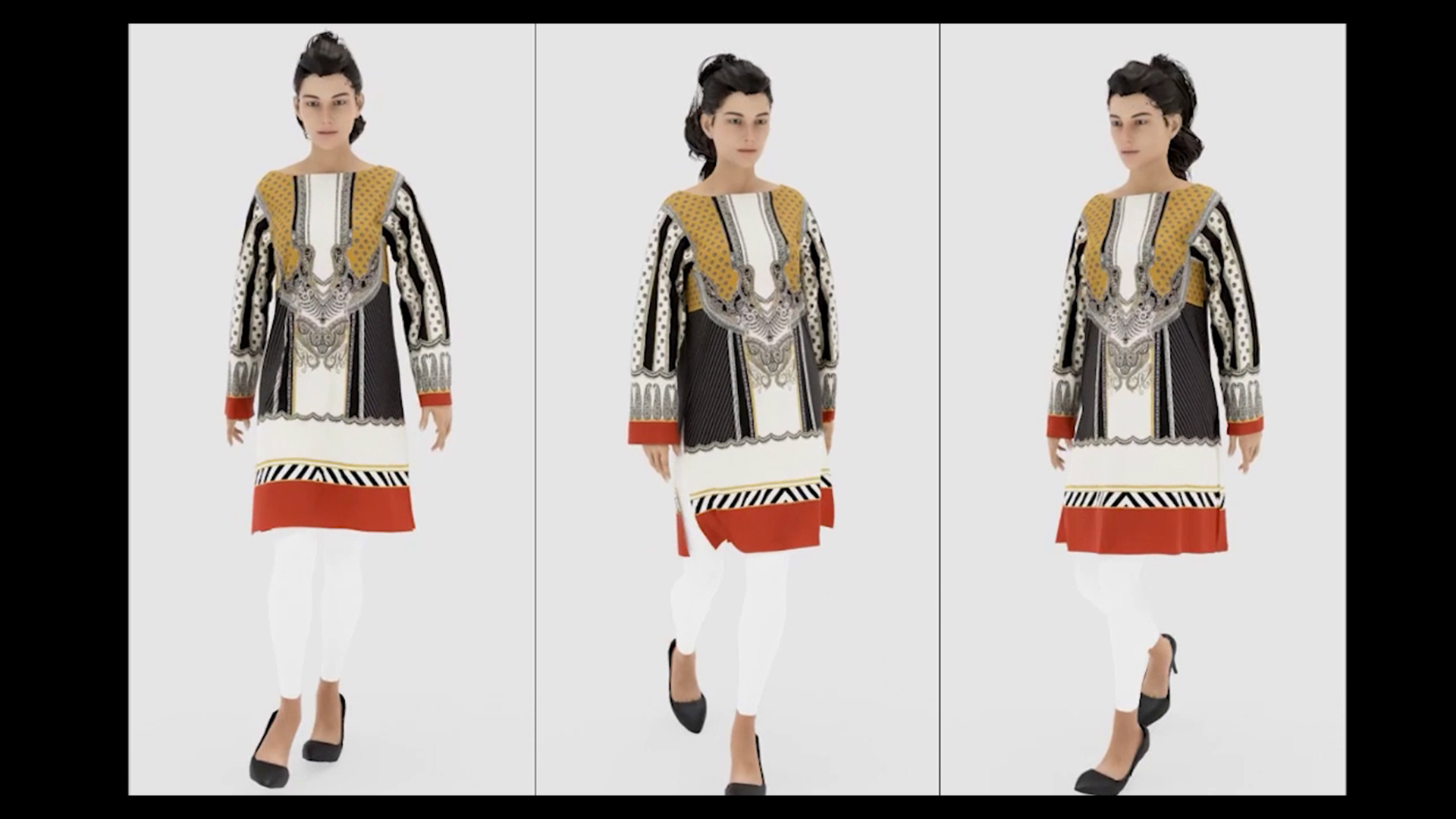 Screenshot of Evolve Cloth Simulation